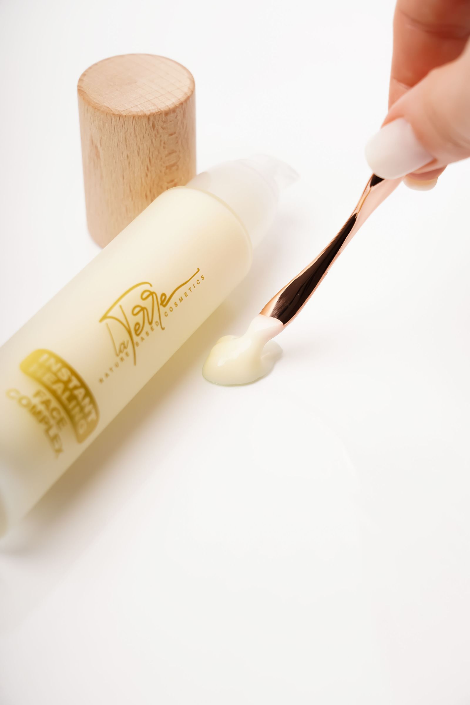 Luxury skincare detail
